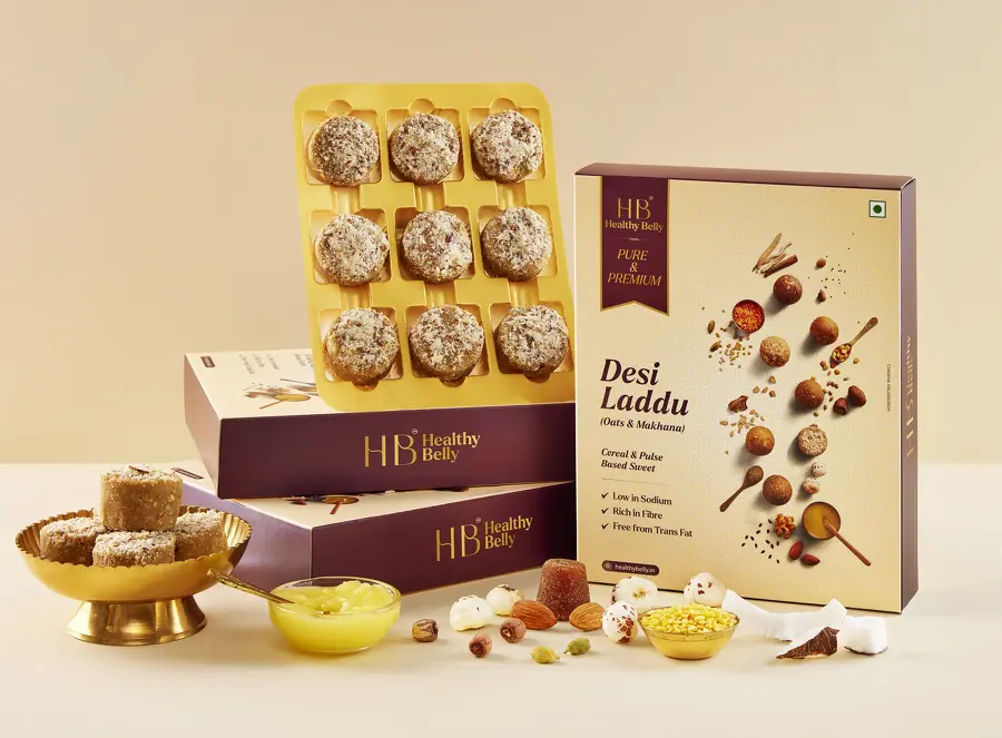 Oats and Makhana Laddu